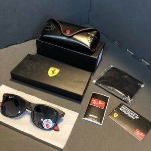 Ferrari Scuderia Rayban Sunglasses Ray-Ban RB4195